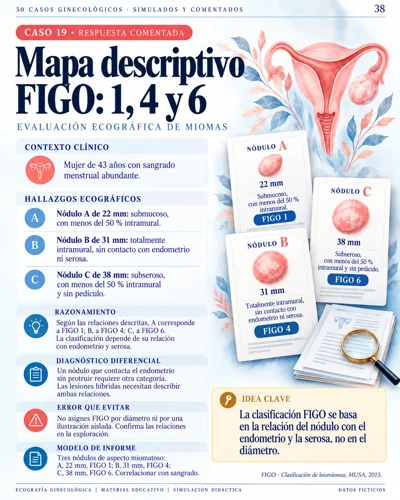 Caso 19 · Tres nódulos, tres relaciones · Análisis
