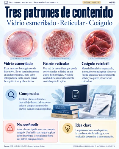 Tres patrones de contenido